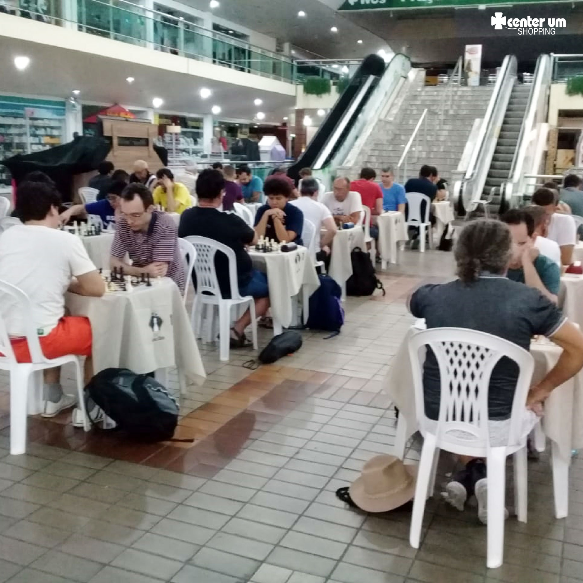 Campeonato de xadrez – 1ª Etapa – Center Um Shopping